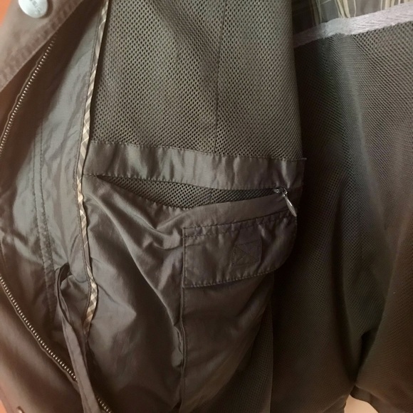 Women’s Olsen Army Green Fashion Rain Coat size 14 - Picture 6 of 6